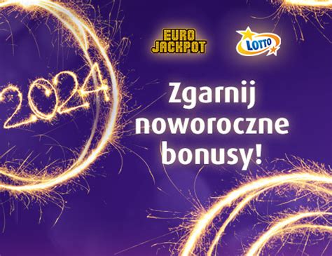 Noworoczne bonusy na lotto.pl.